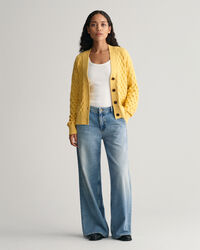 Cárdigan de punto con textura