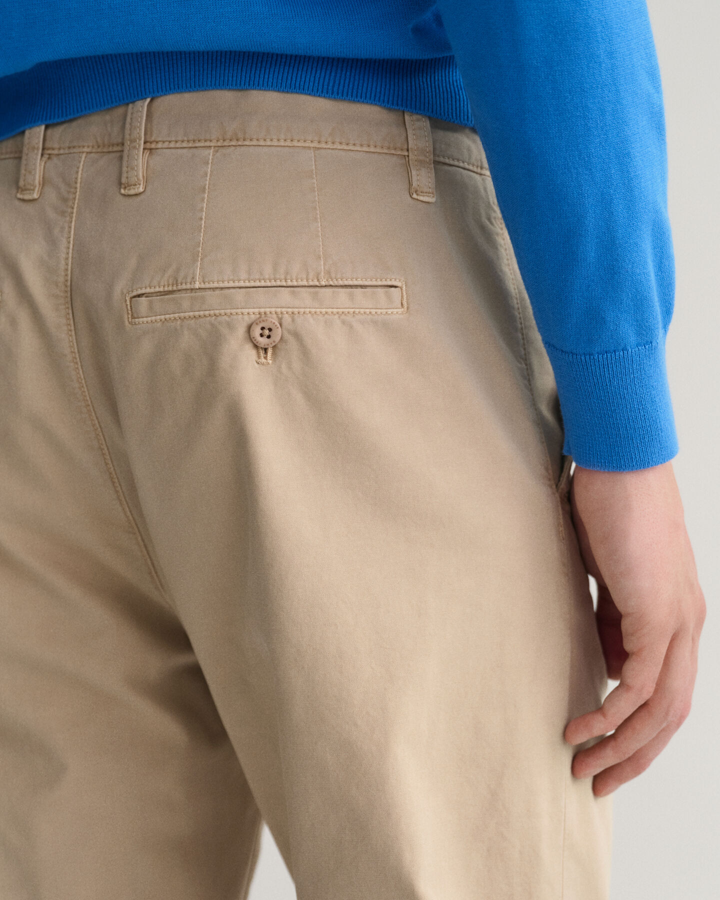 Pantalones chinos Regular Fit de lona Allister