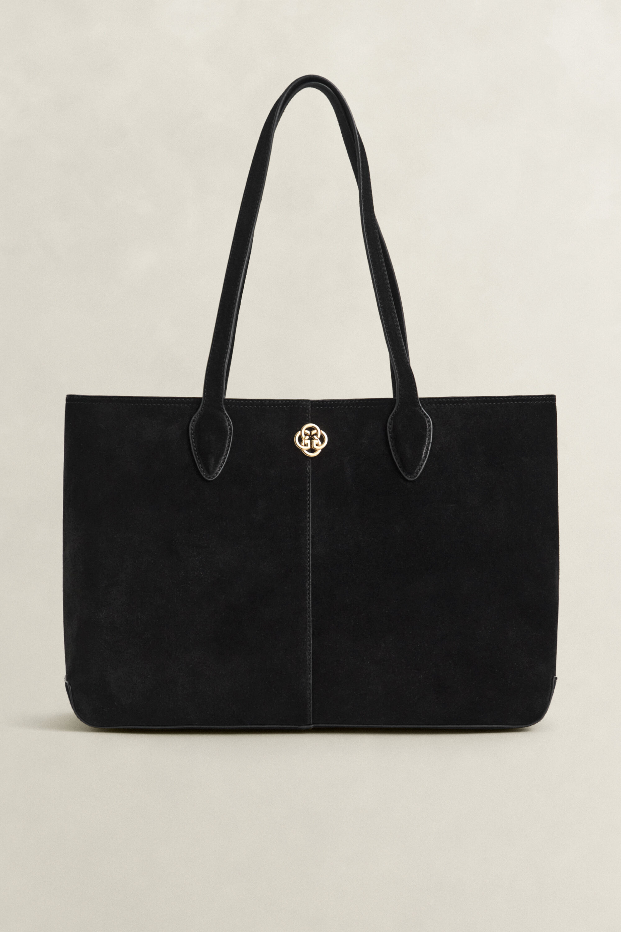 Bolso tote de ante