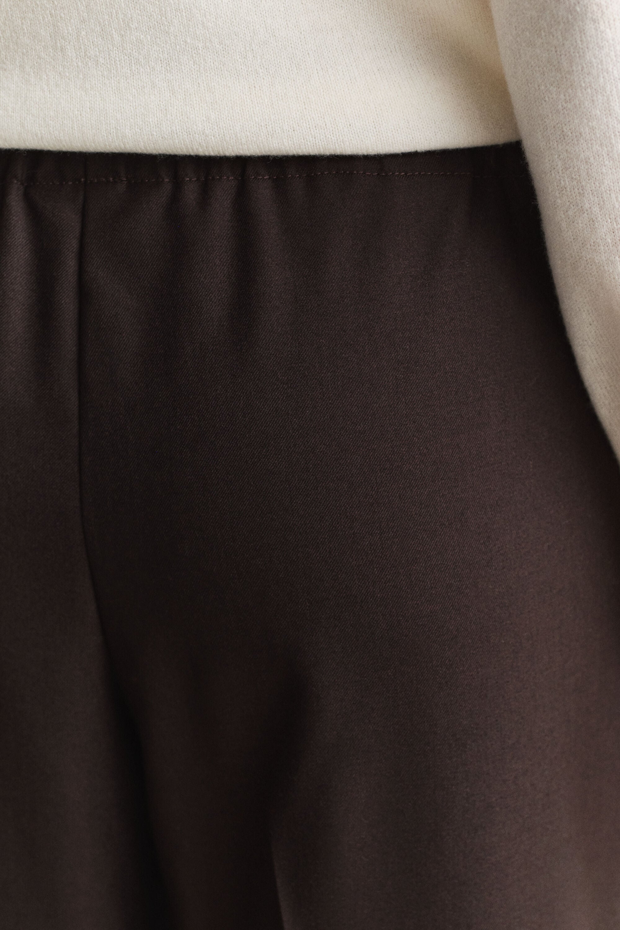 Pantalones de mezcla de lana