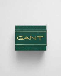 Caja de regalo con dos pares de calcetines con estampado de esquí