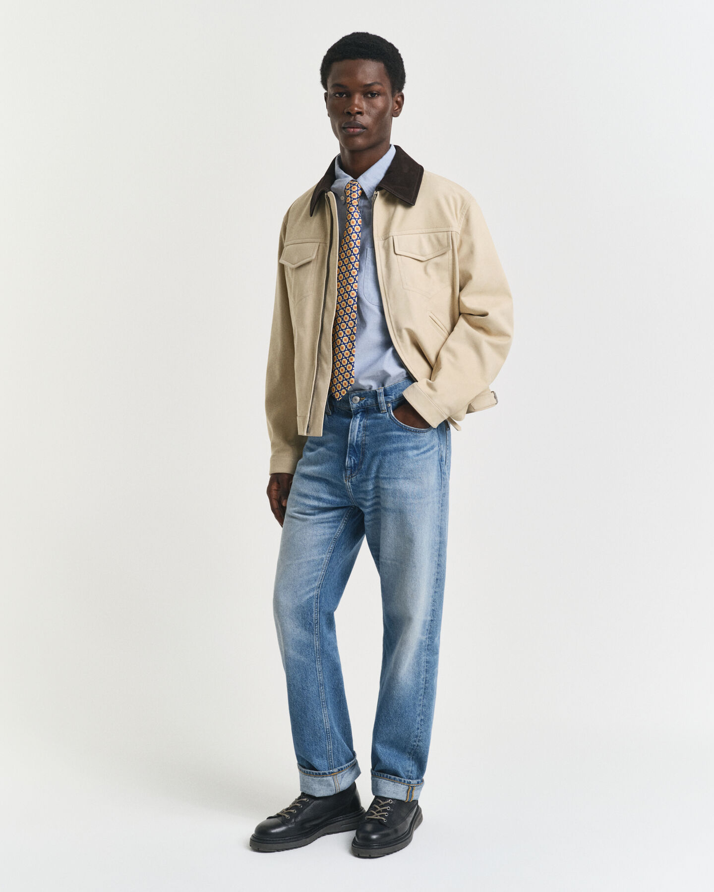 Cazadora de piel Rodeo