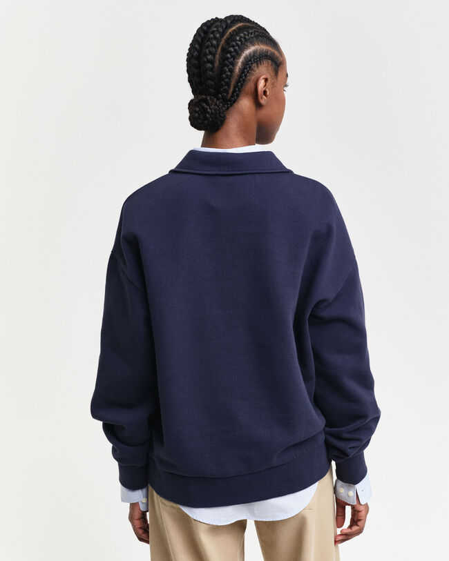 Sudadera Rugger con inscripción