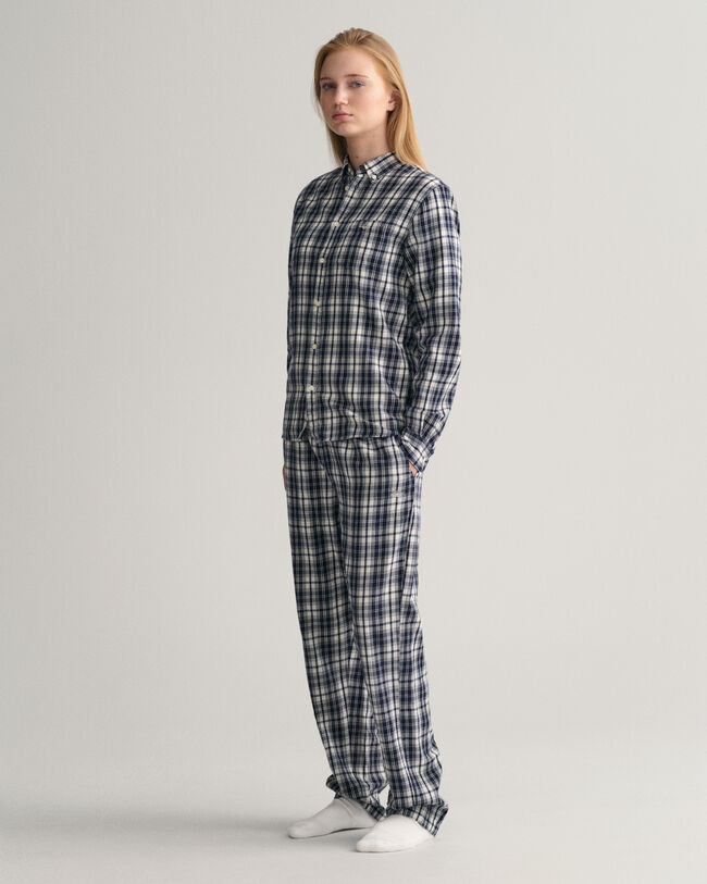 Pantalones de pijama de cuadros peque&ntilde;os Teens