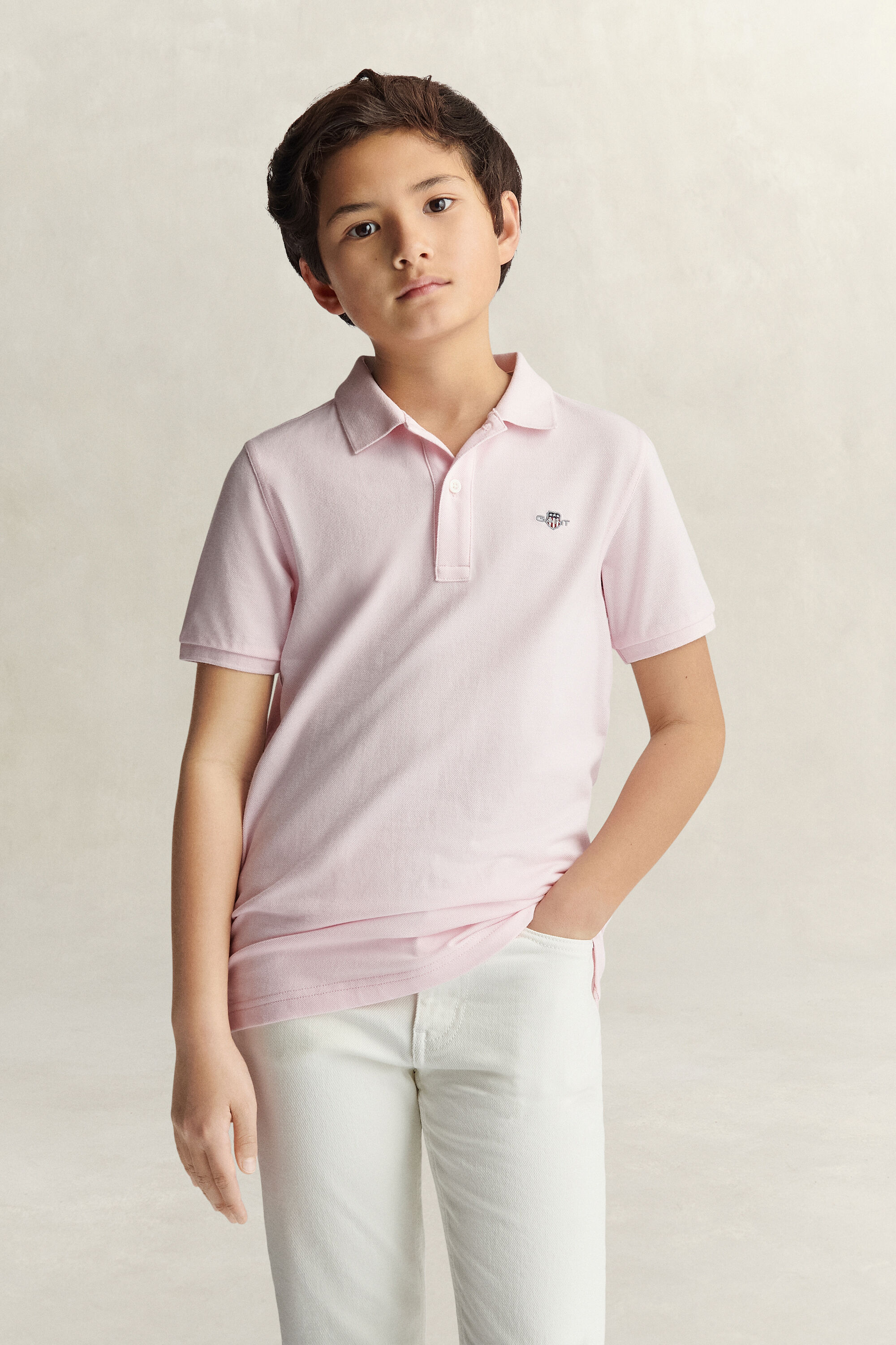 Polo de piqué Shield Teens