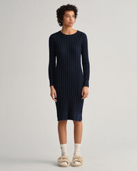 Vestido de punto de ochos retorcidos