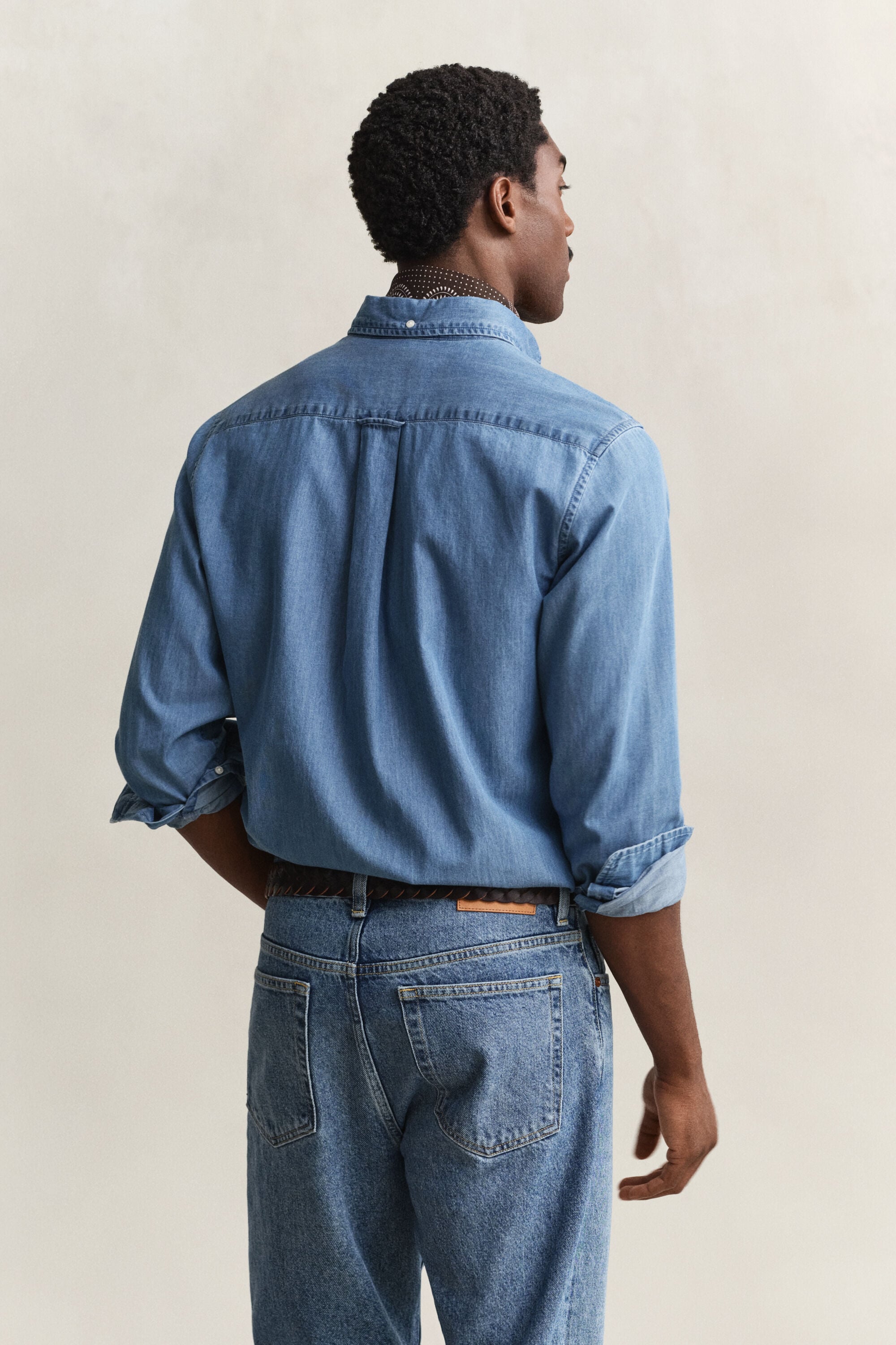 Camisa Regular Fit añil