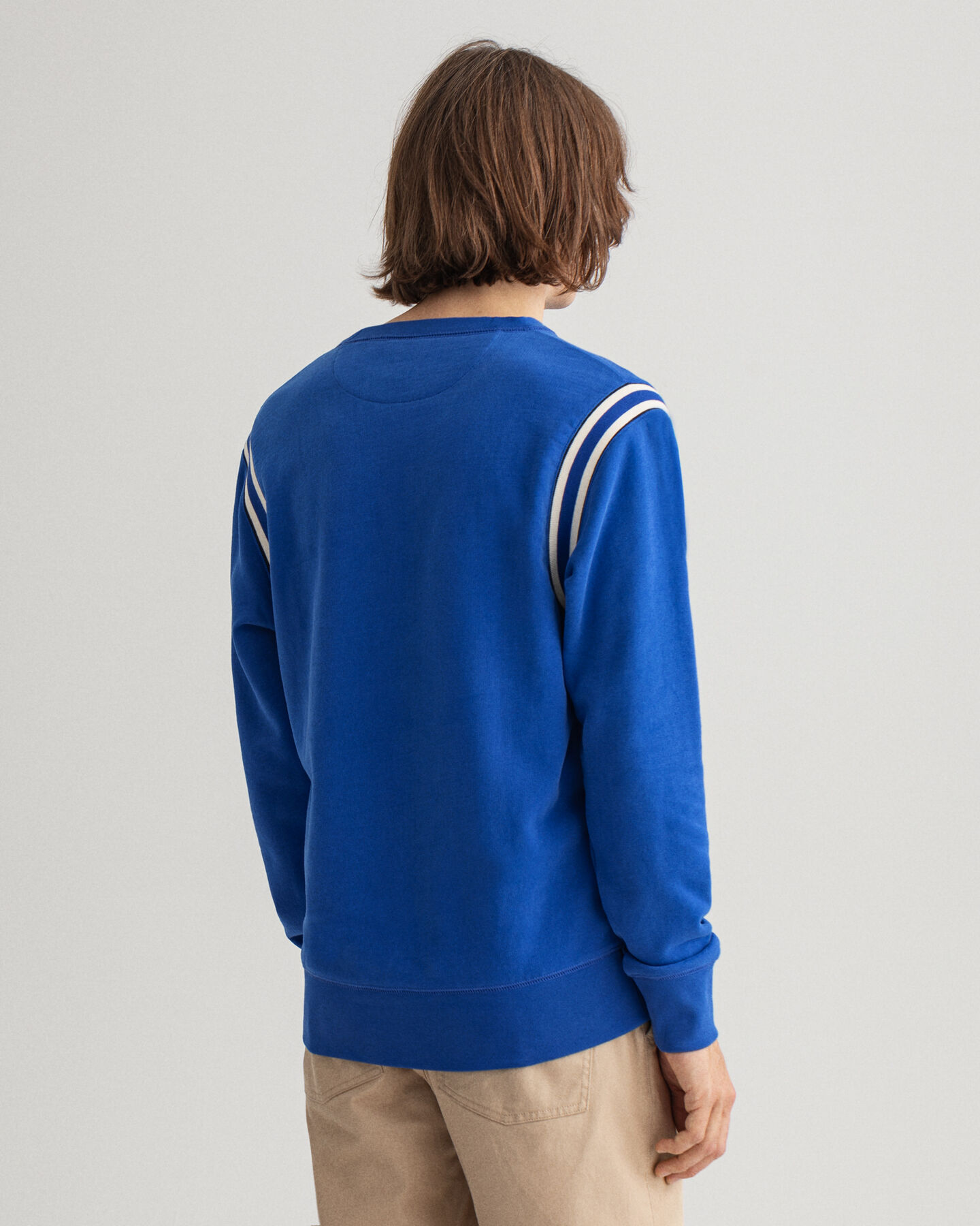 Sudadera de cuello redondo con insignia Tiger