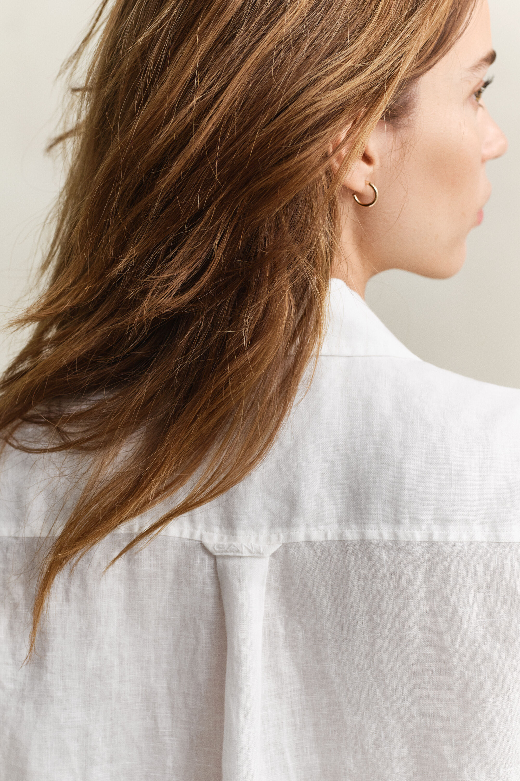 Camisa de lino sin mangas