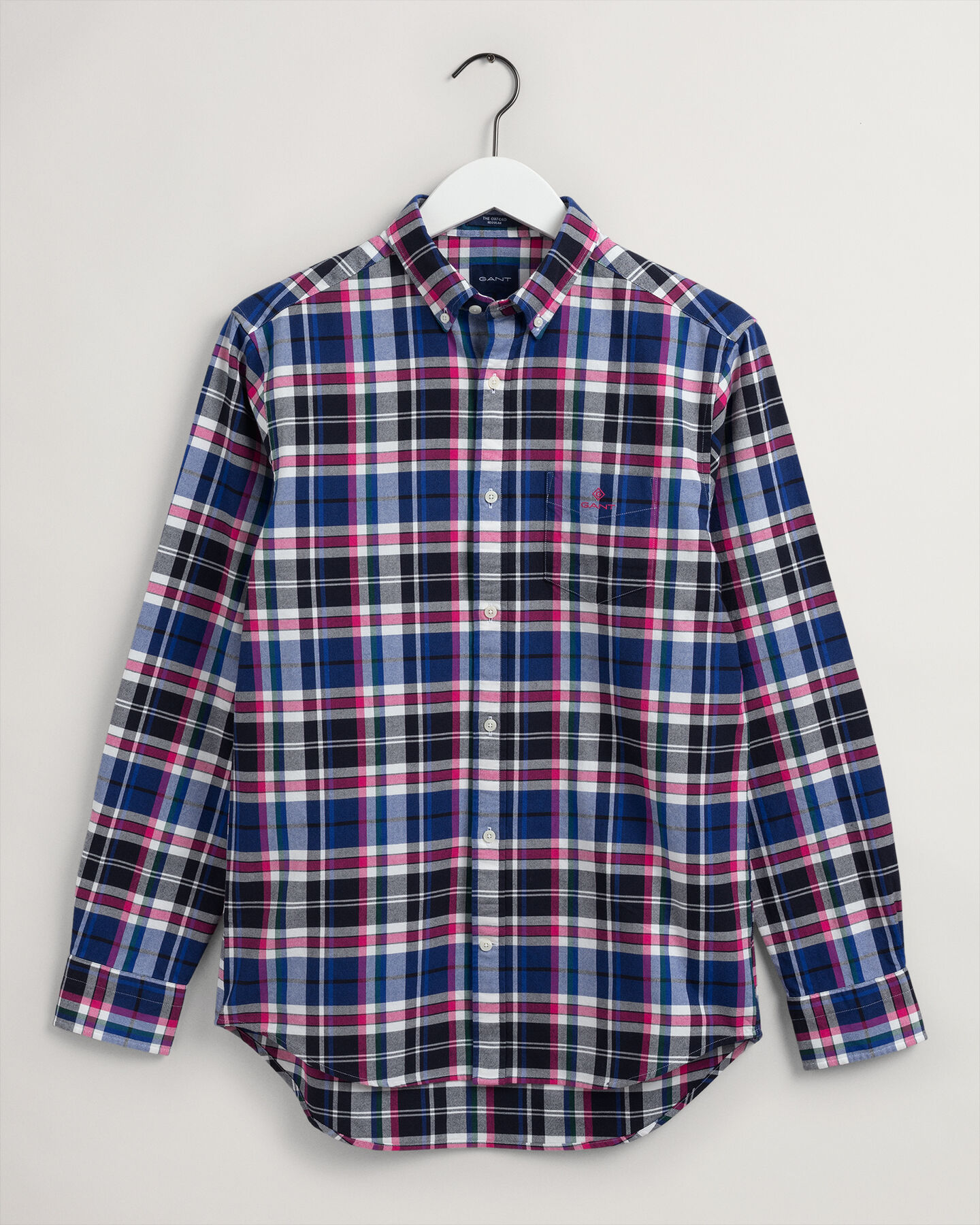 Camisa Oxford Regular Fit a cuadros