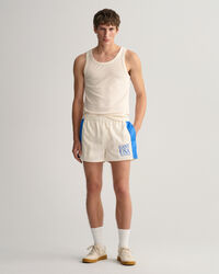 Pantalones cortos de running en satén