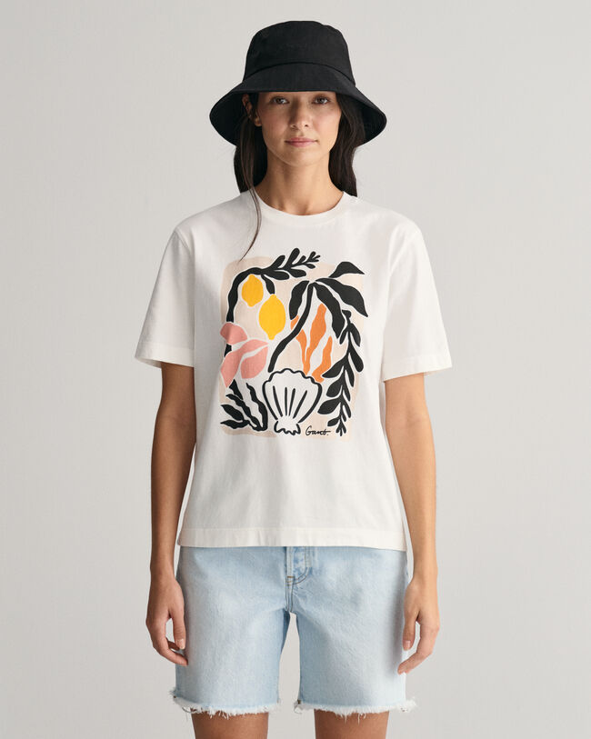 Camiseta Palm Print