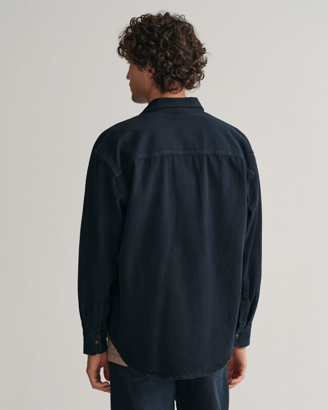 Camisa vaquera extragrande