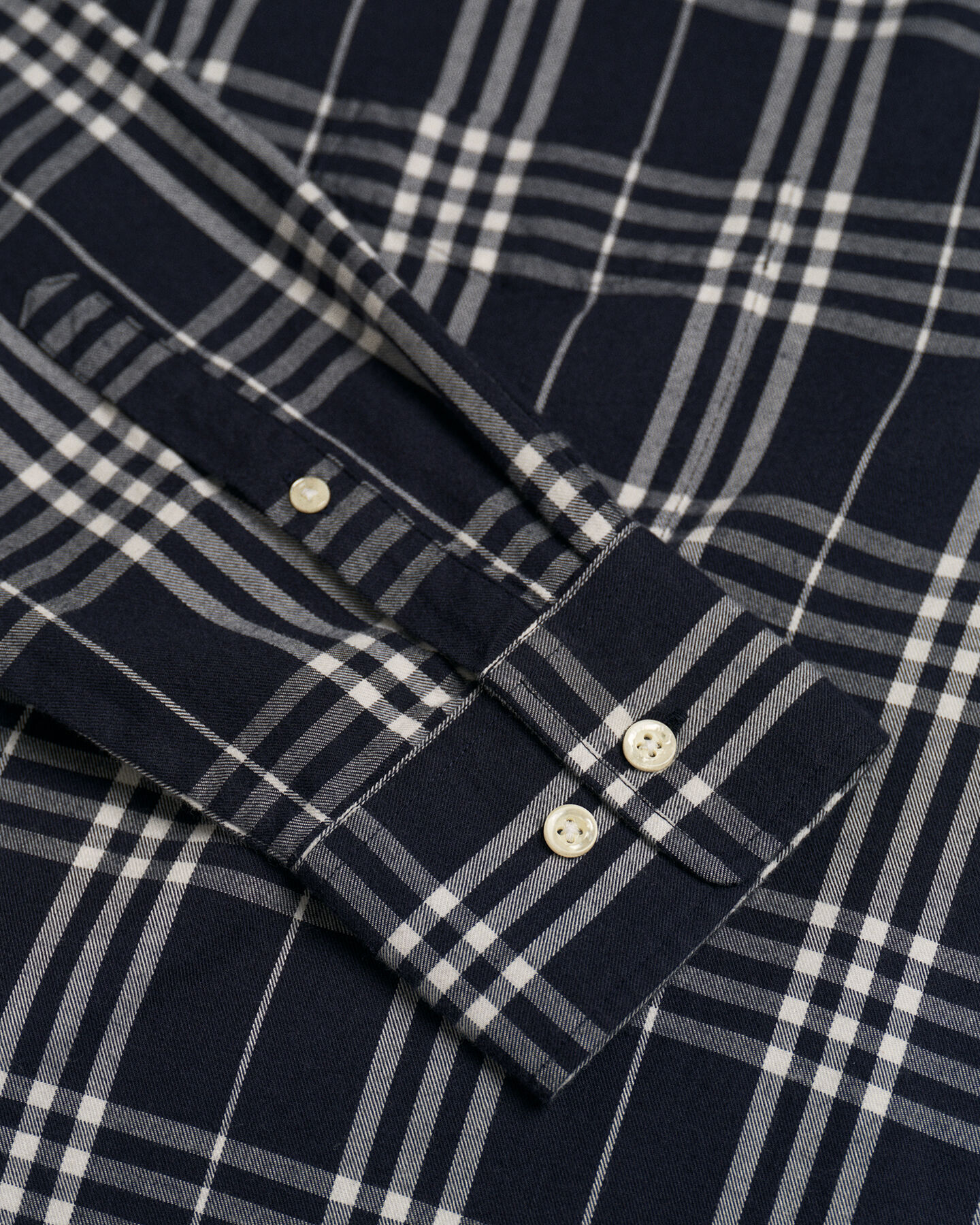 Camisa de franela Relaxed Fit a cuadros