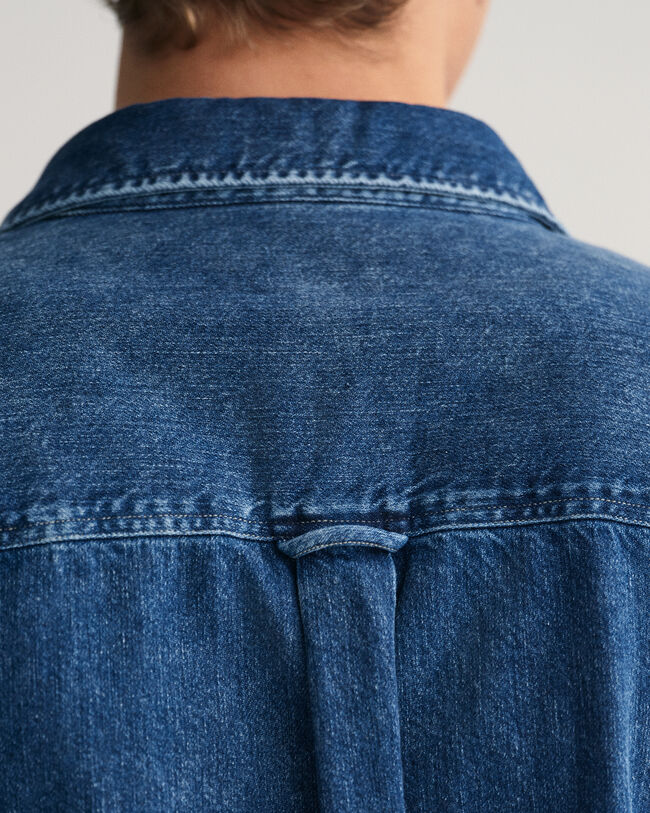 Camisa vaquera extragrande