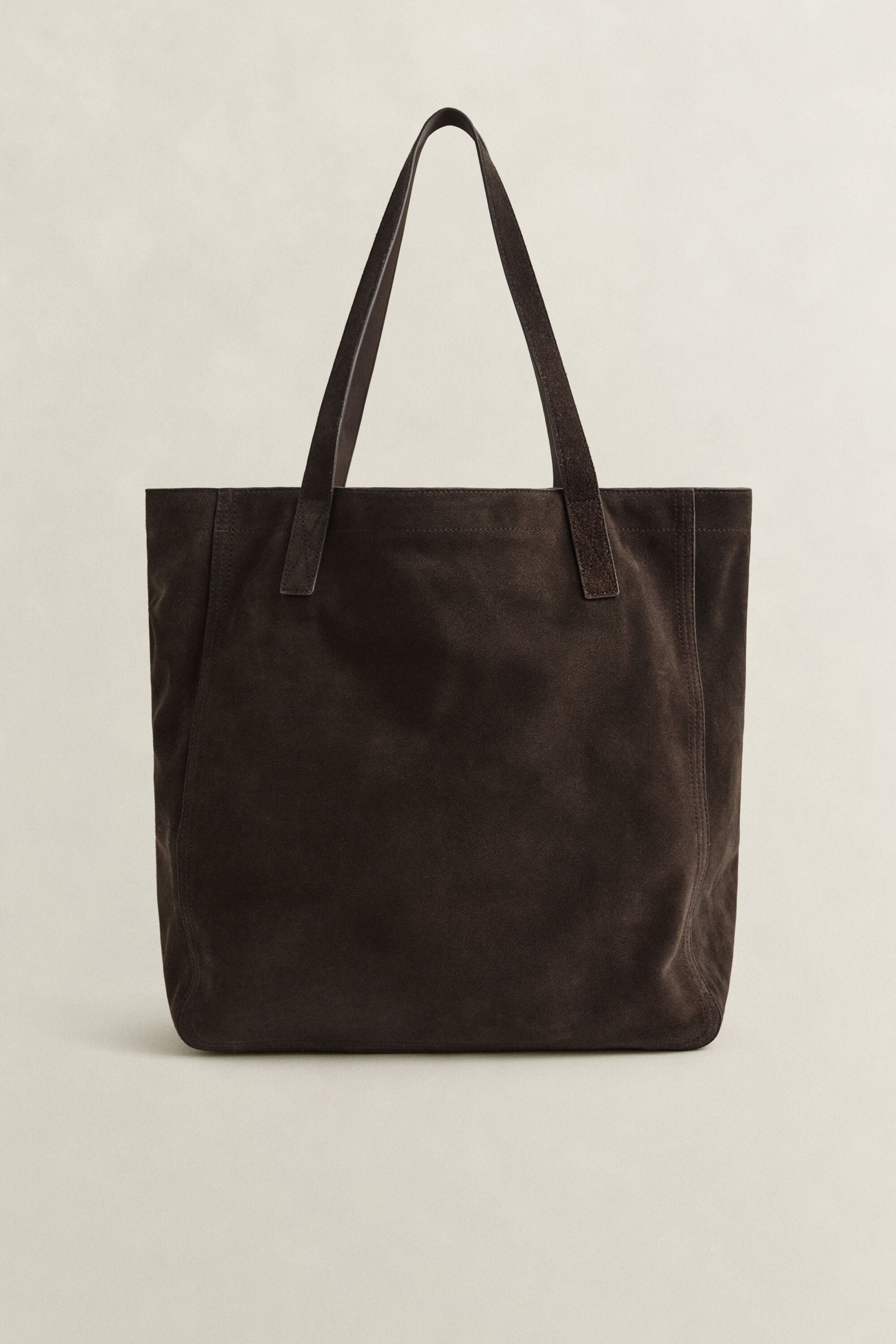 Bolso tote de ante
