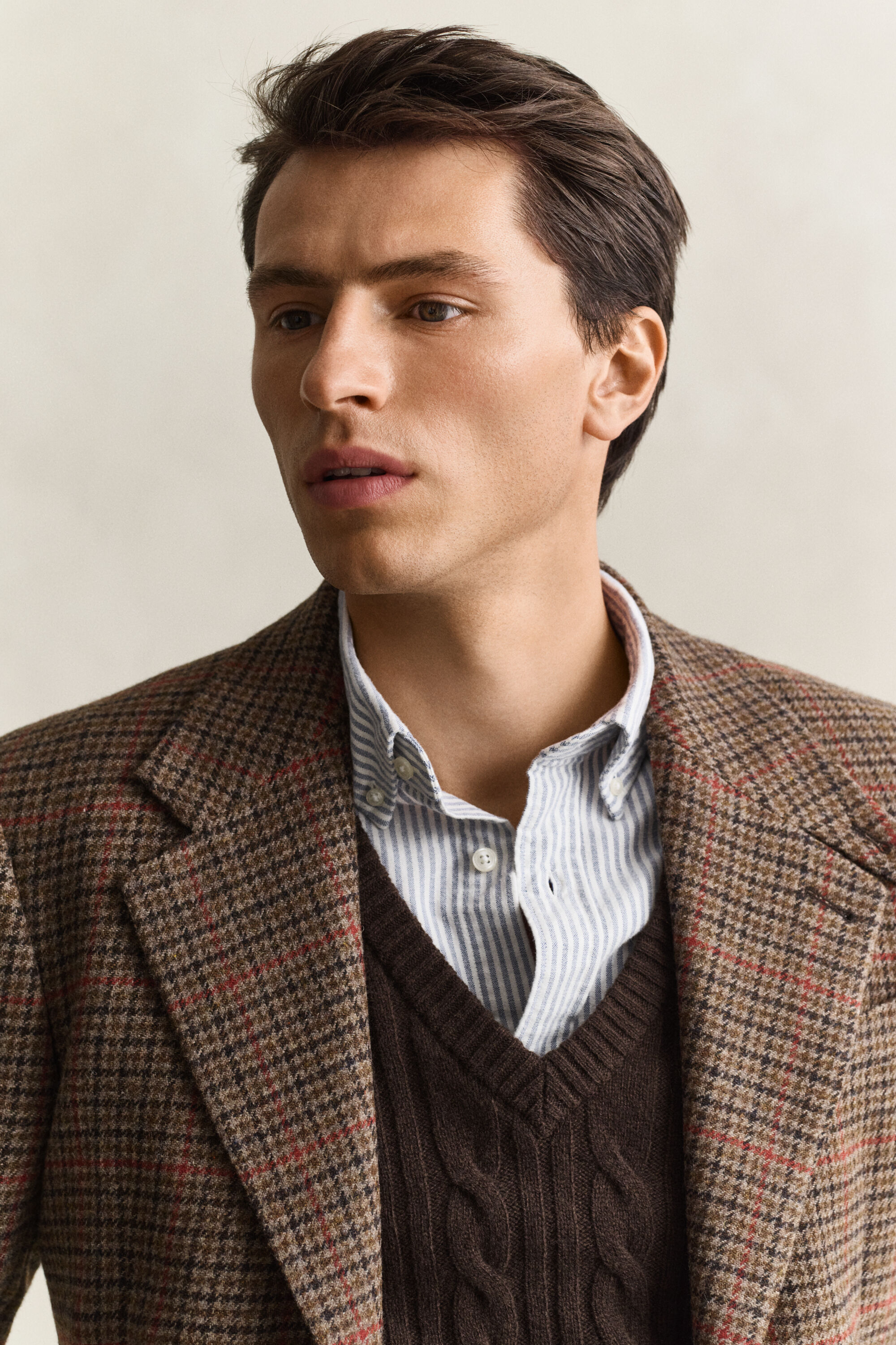 Chaqueta deportiva de tweed británico