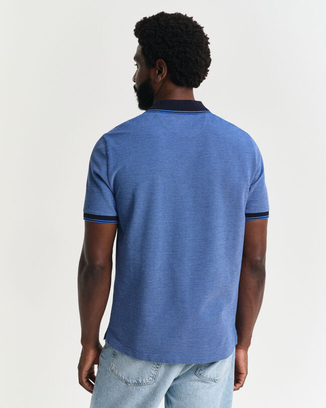 Polo de piqué Oxford en cuatro colores