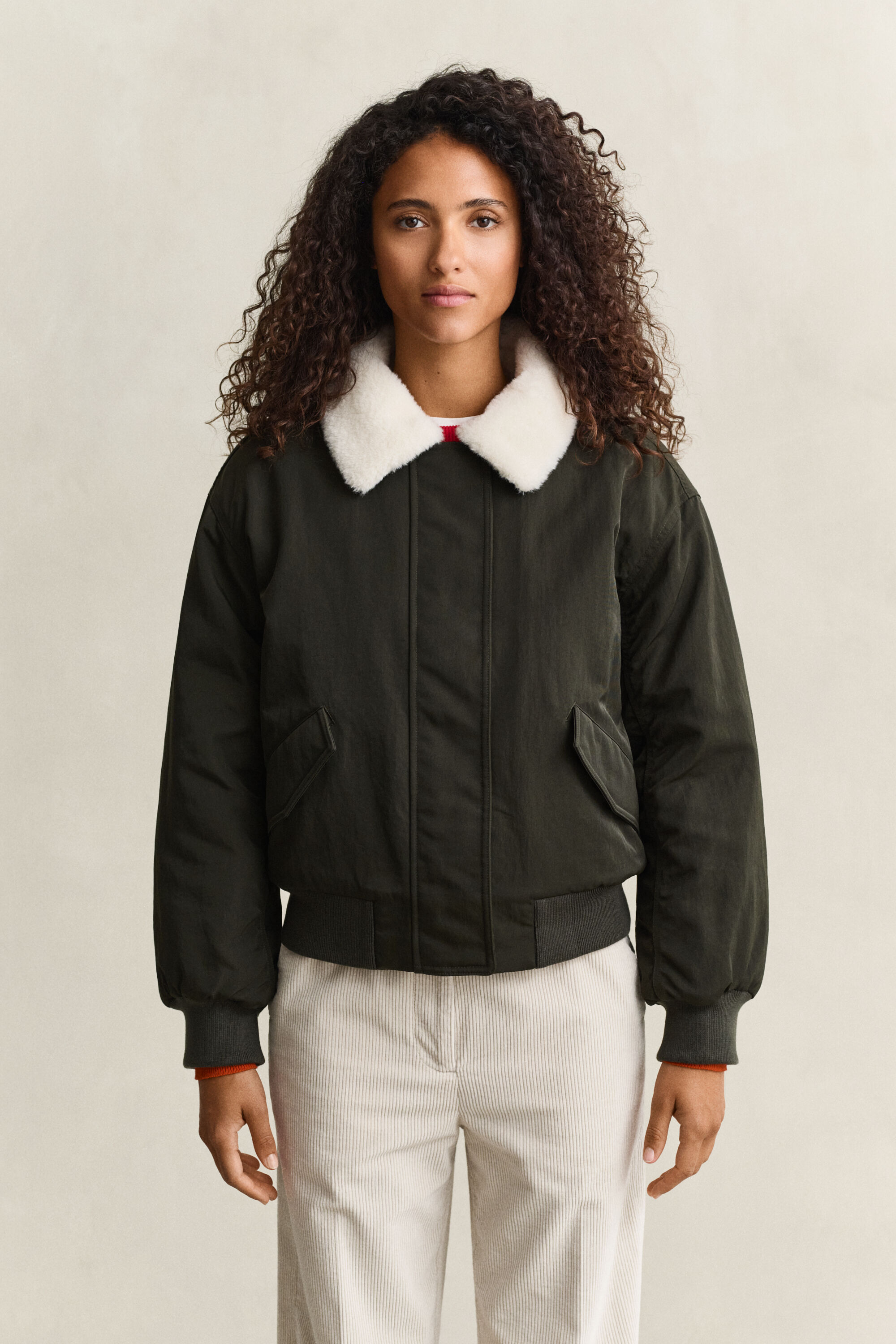 Cazadora bomber acolchada
