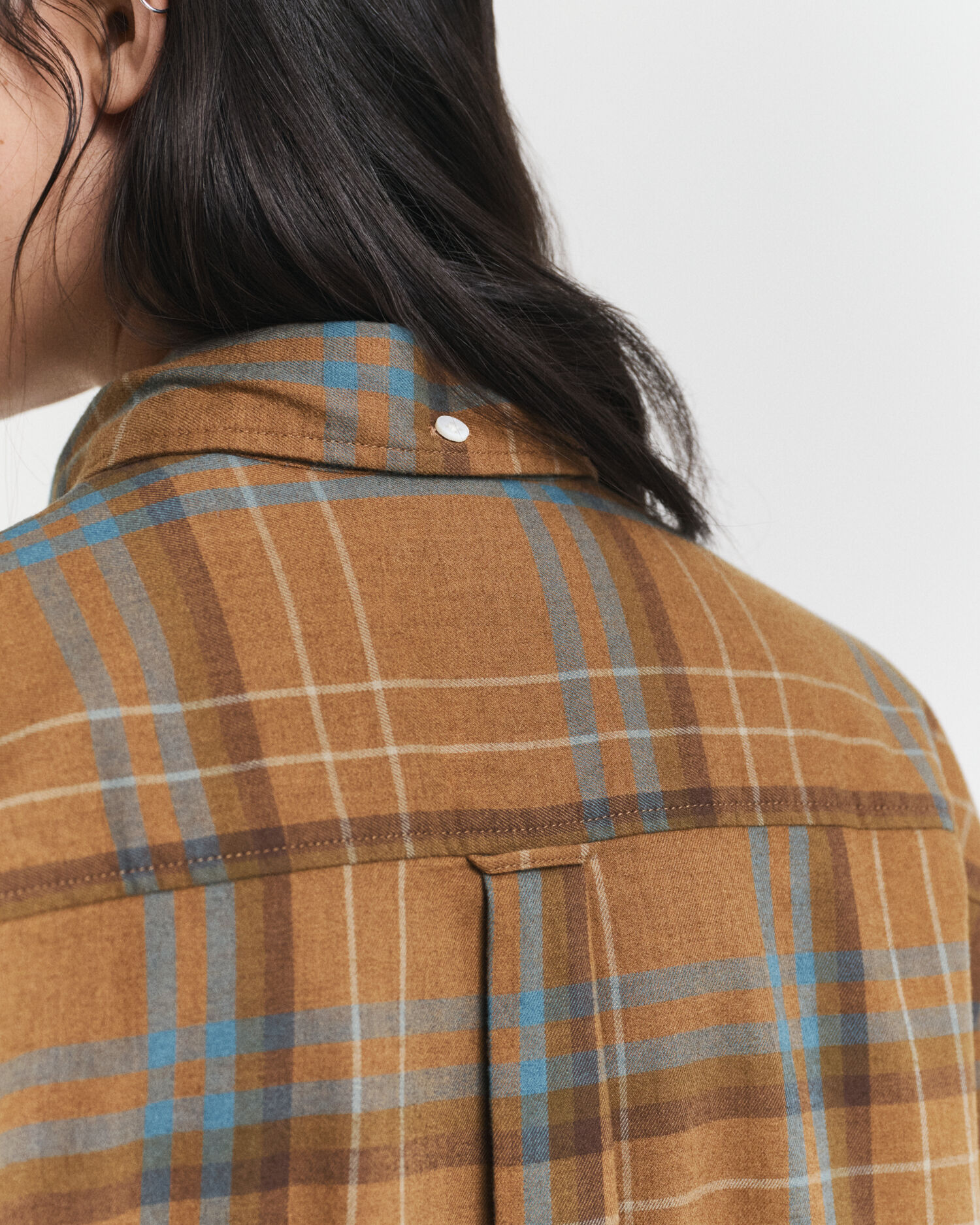 Camisa extragrande de cuadros