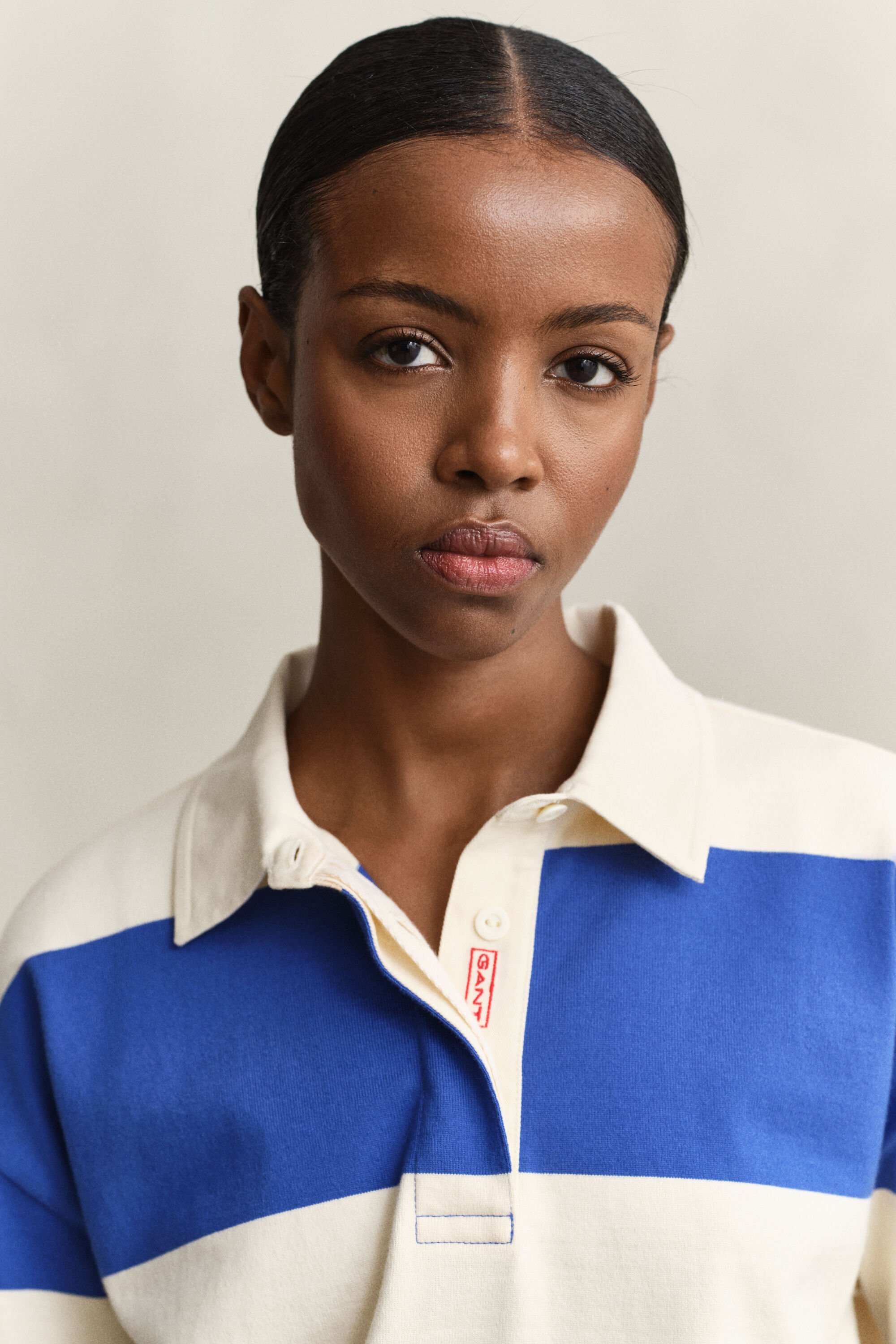 Heavy Rugger de algodón a rayas