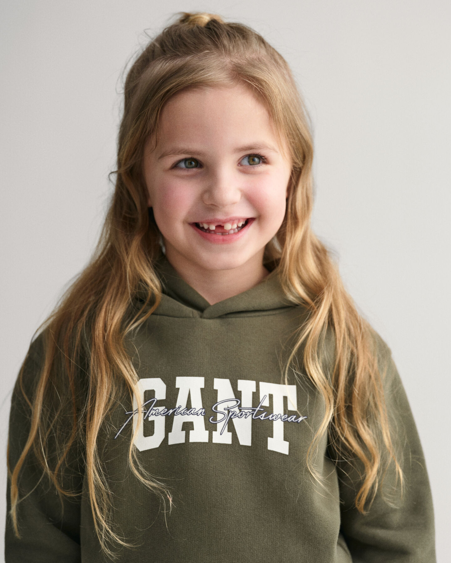 Sudadera con capucha GANT Arch Script Kids
