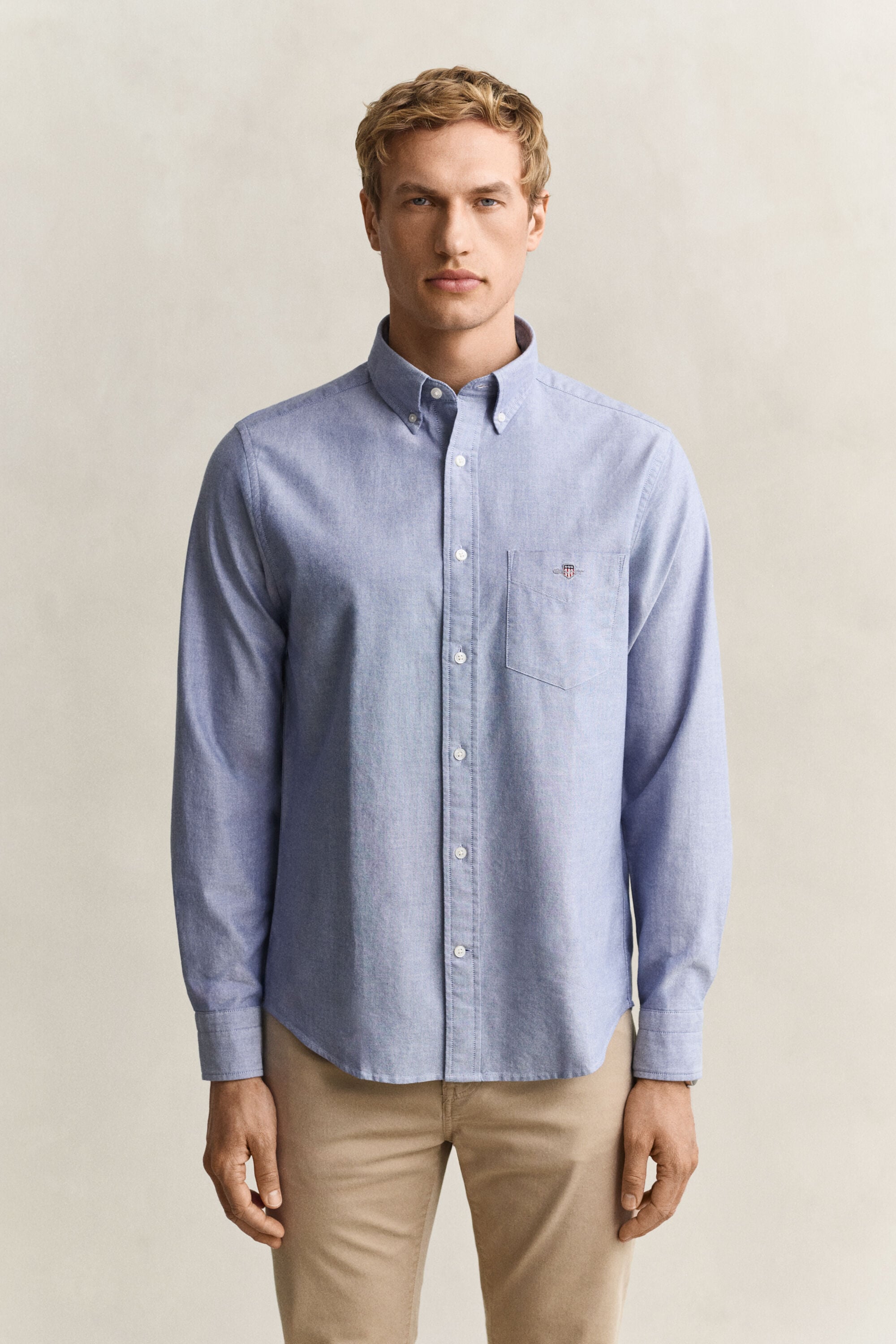 Camisa Oxford Regular Fit clásica