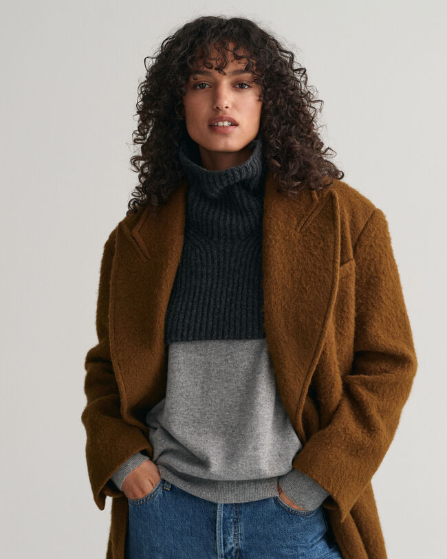 Jersey de punto acanalado sin mangas