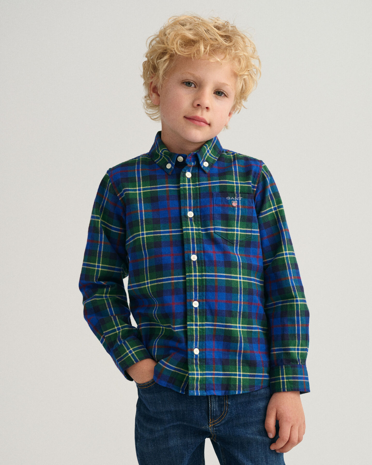 Camisa de cuadros Boys