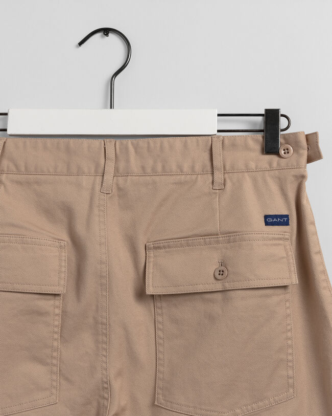 Pantalones chinos Tapered de algod&oacute;n