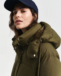 Abrigo de plumón de largo completo