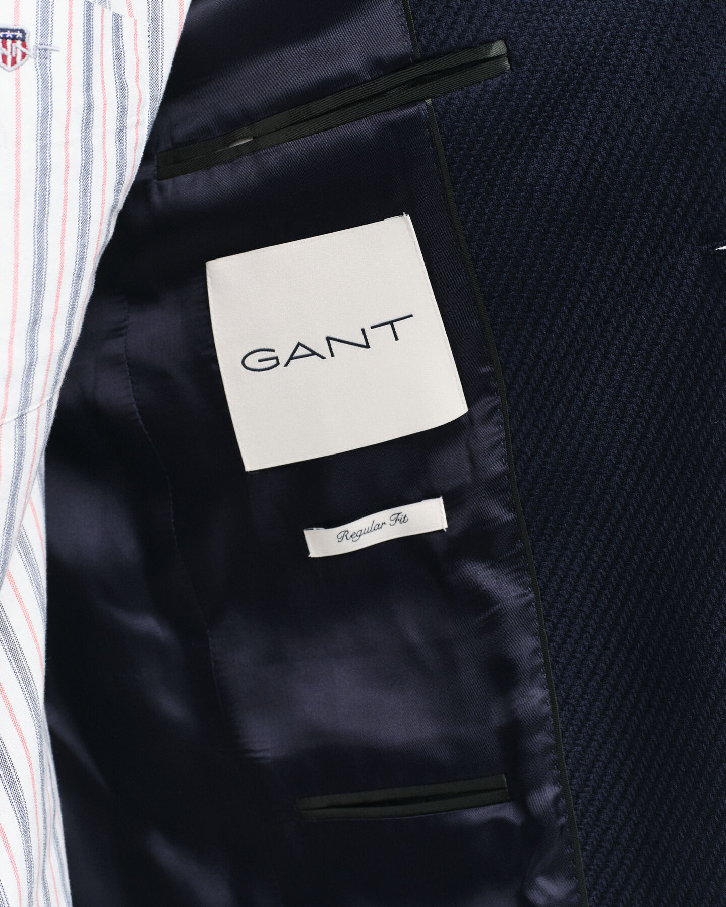 Americana Club Slim Fit de lana y algodón