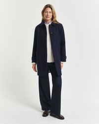 Gabán en mezcla de lana