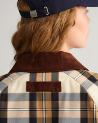 Chaqueta corta a cuadros