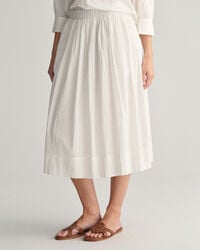 Falda Pull-On de rayas Seersucker