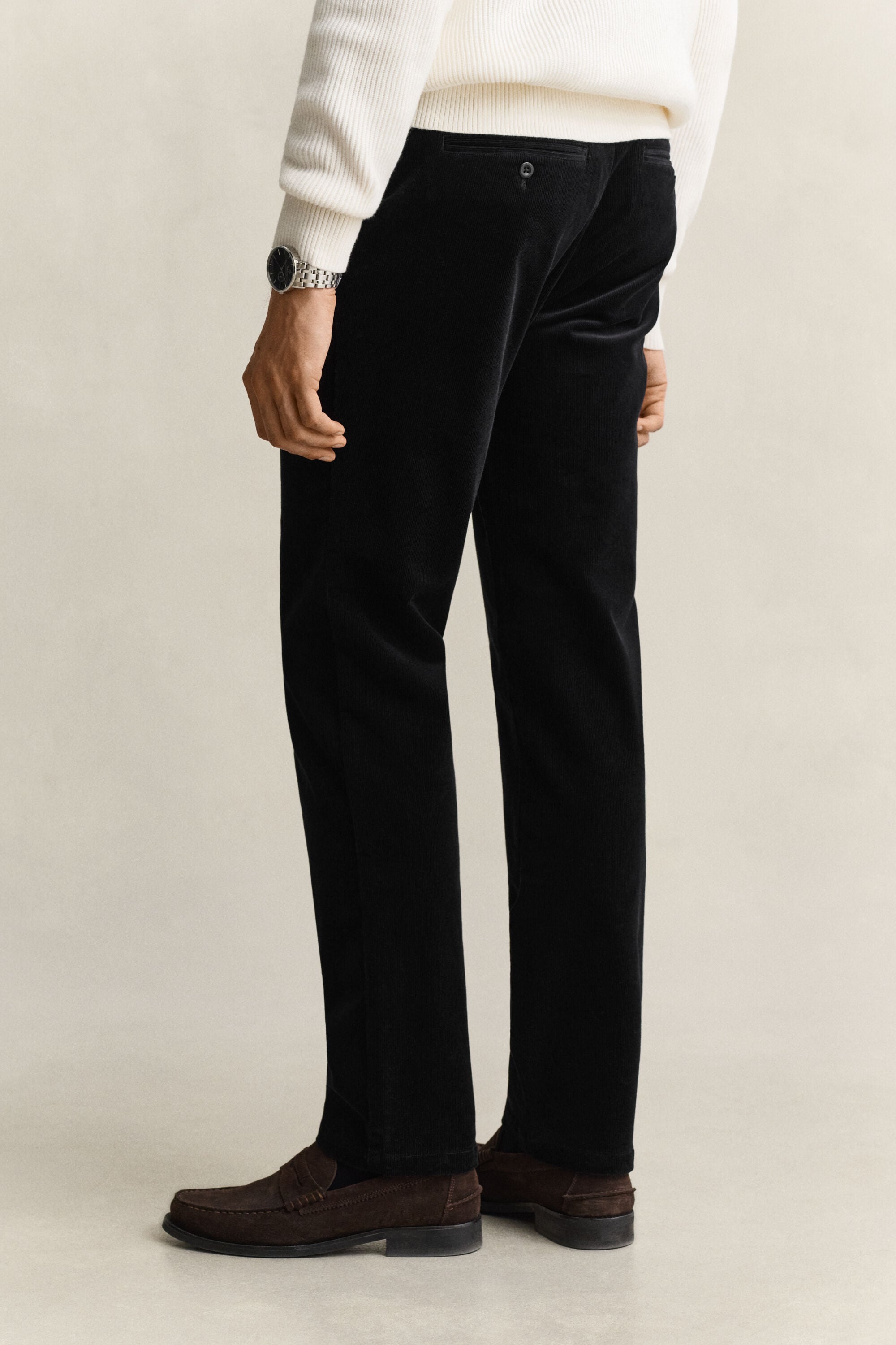 Pantalones chinos Regular Fit de pana