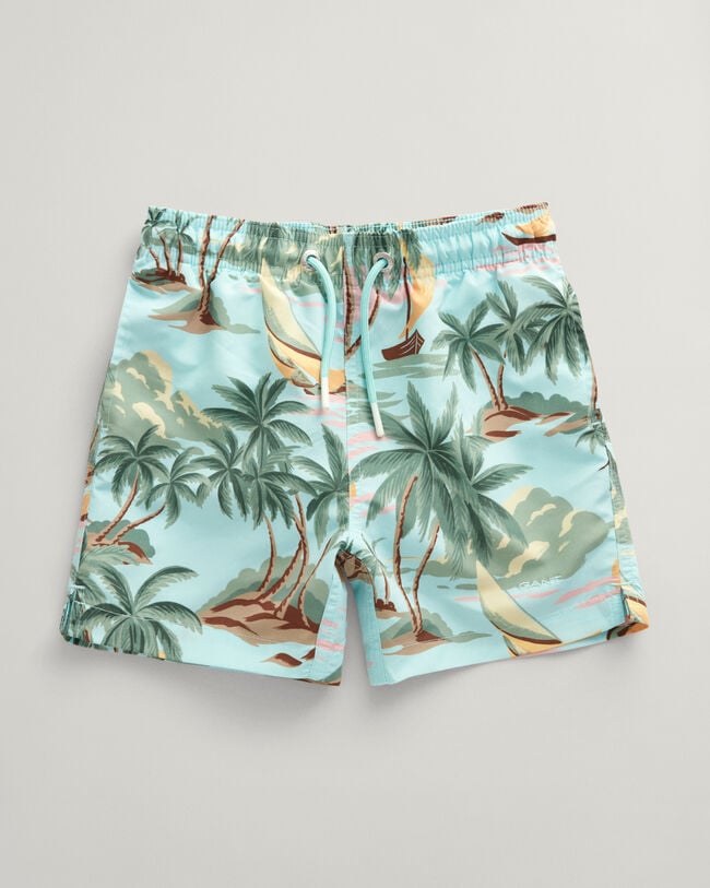 Ba&ntilde;ador Hawaiian Print Boys