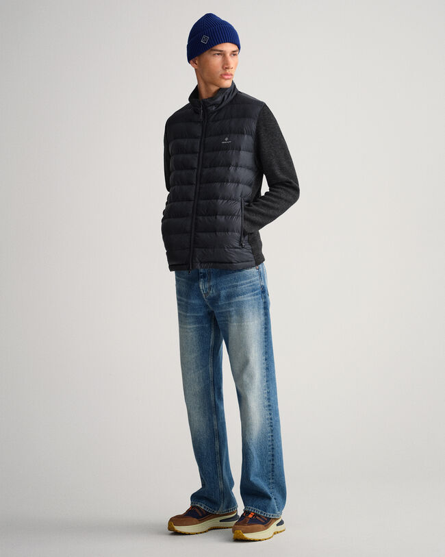 Chaqueta acolchada ligera Mixed Media