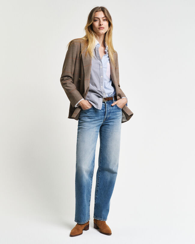 Camisa Relaxed Fit con diseño de parches