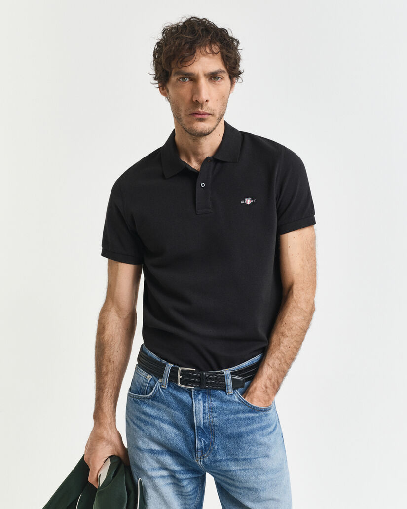 Polo de piqué Slim Fit Shield