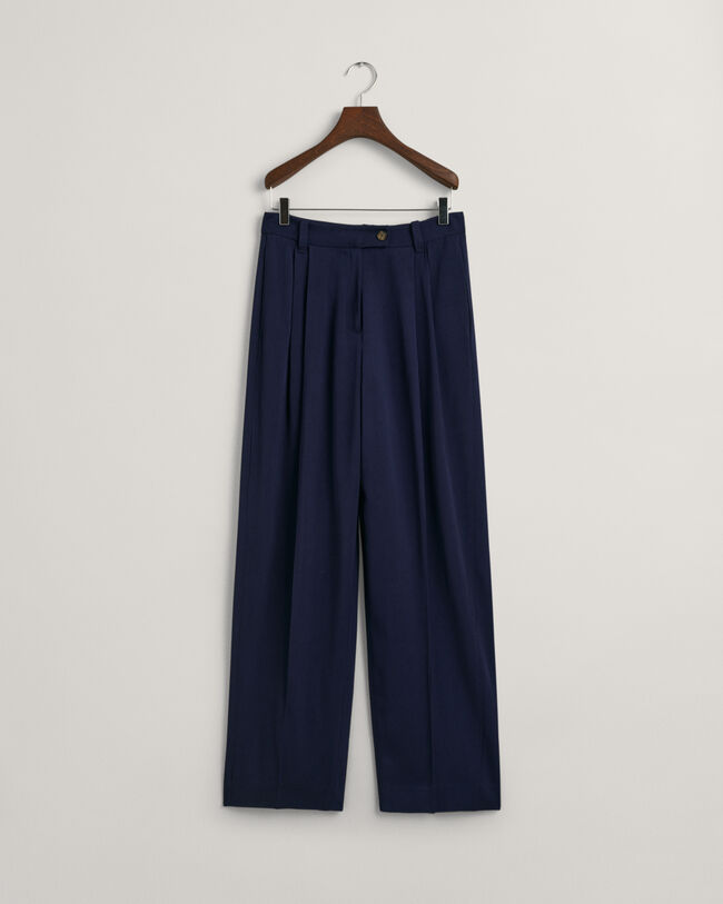Pantalones chinos Loose Fit de talle bajo y pernera ancha