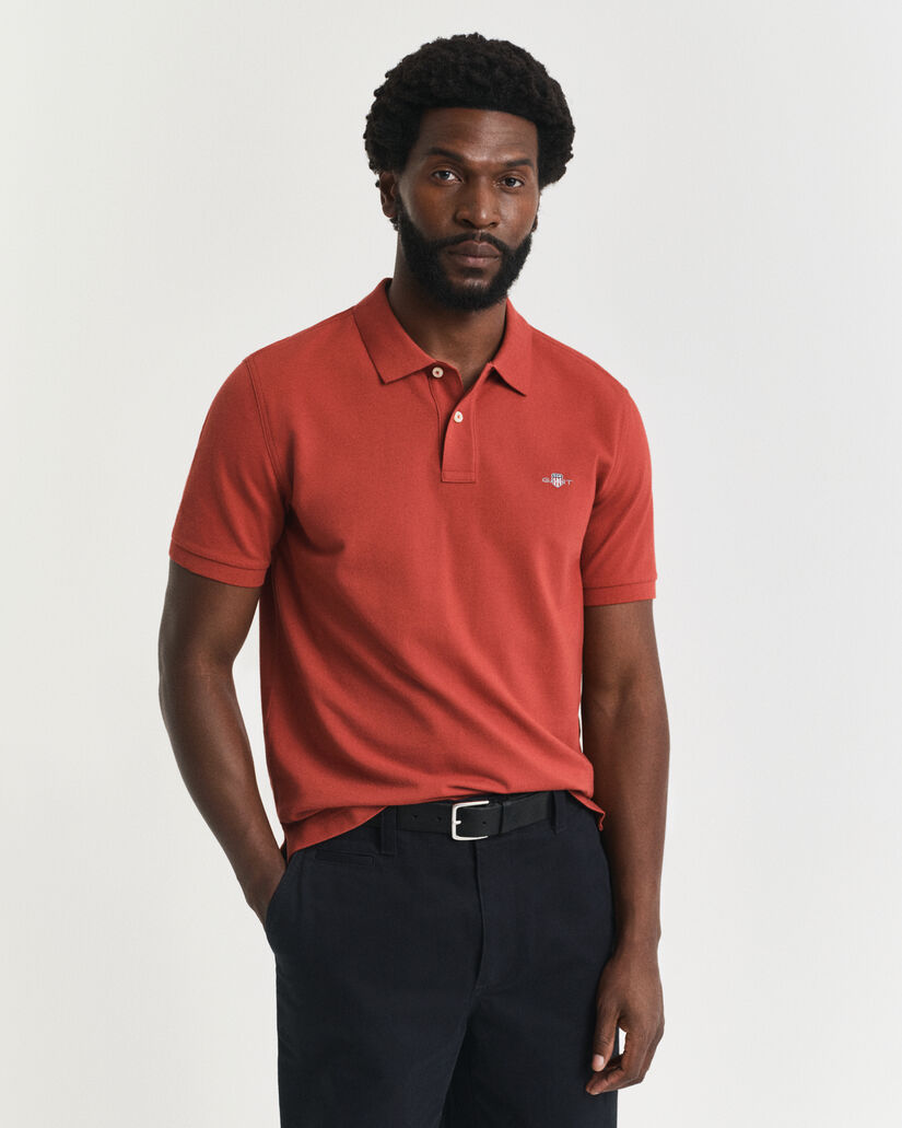 Polo de piqué Regular Fit Shield