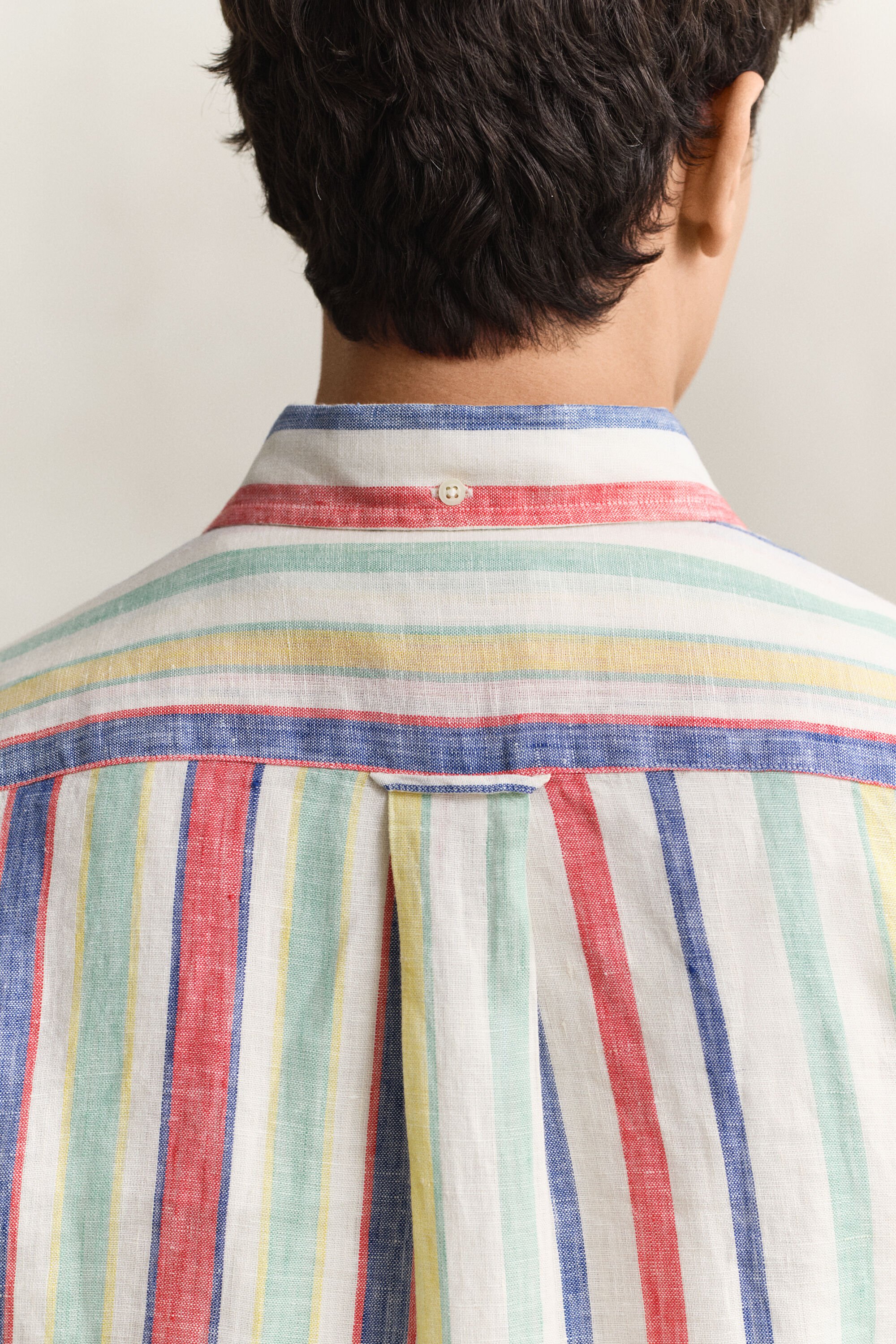 Camisa de lino mil rayas