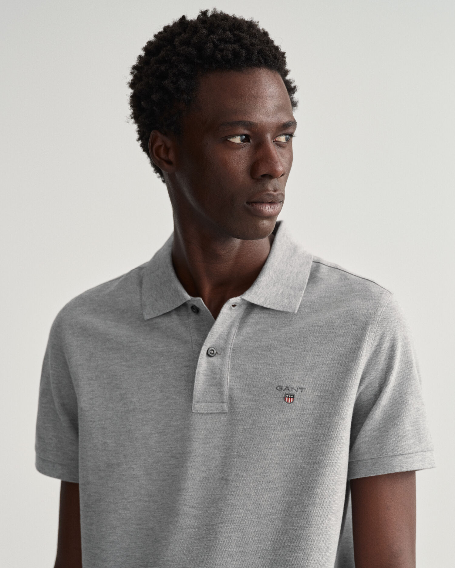 Gant polos shop manga larga