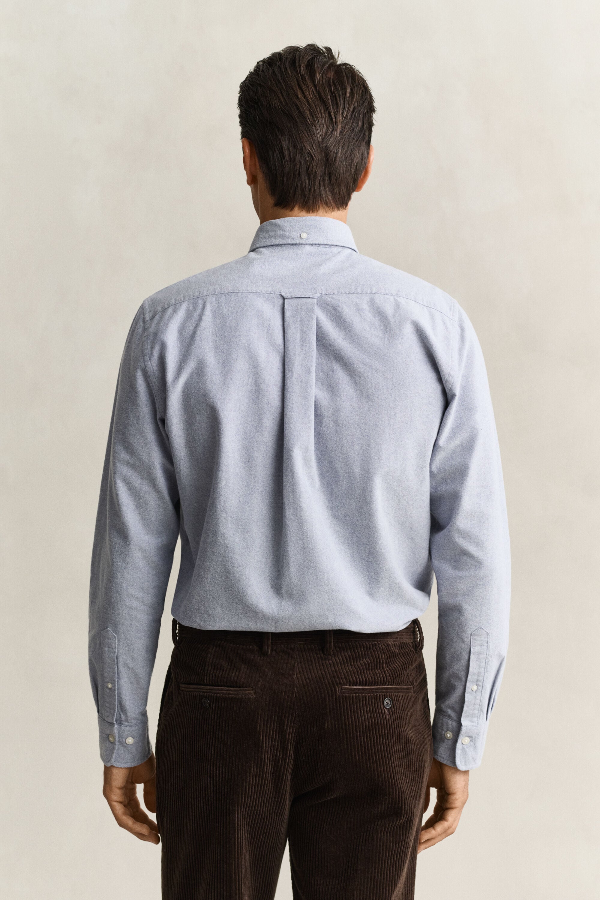 Camisa Oxford perchada