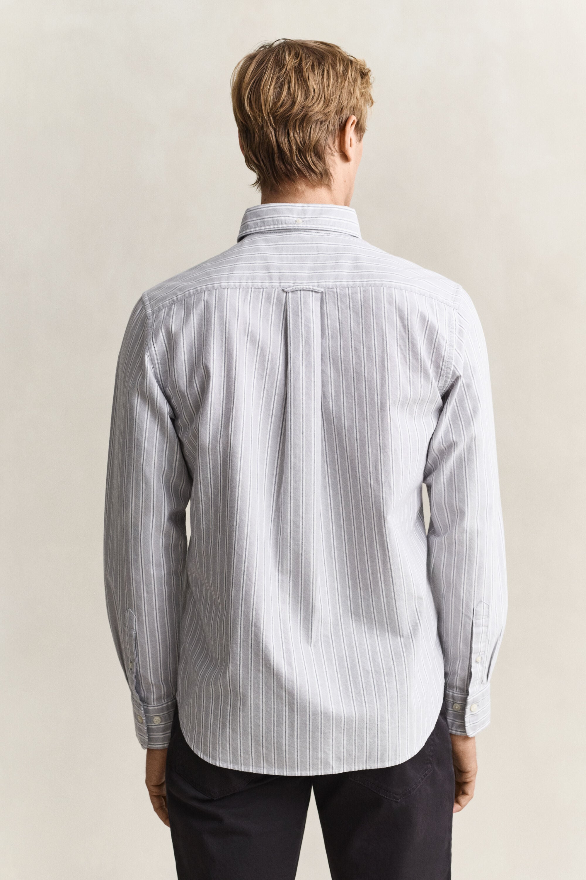 Camisa Oxford clásica a rayas