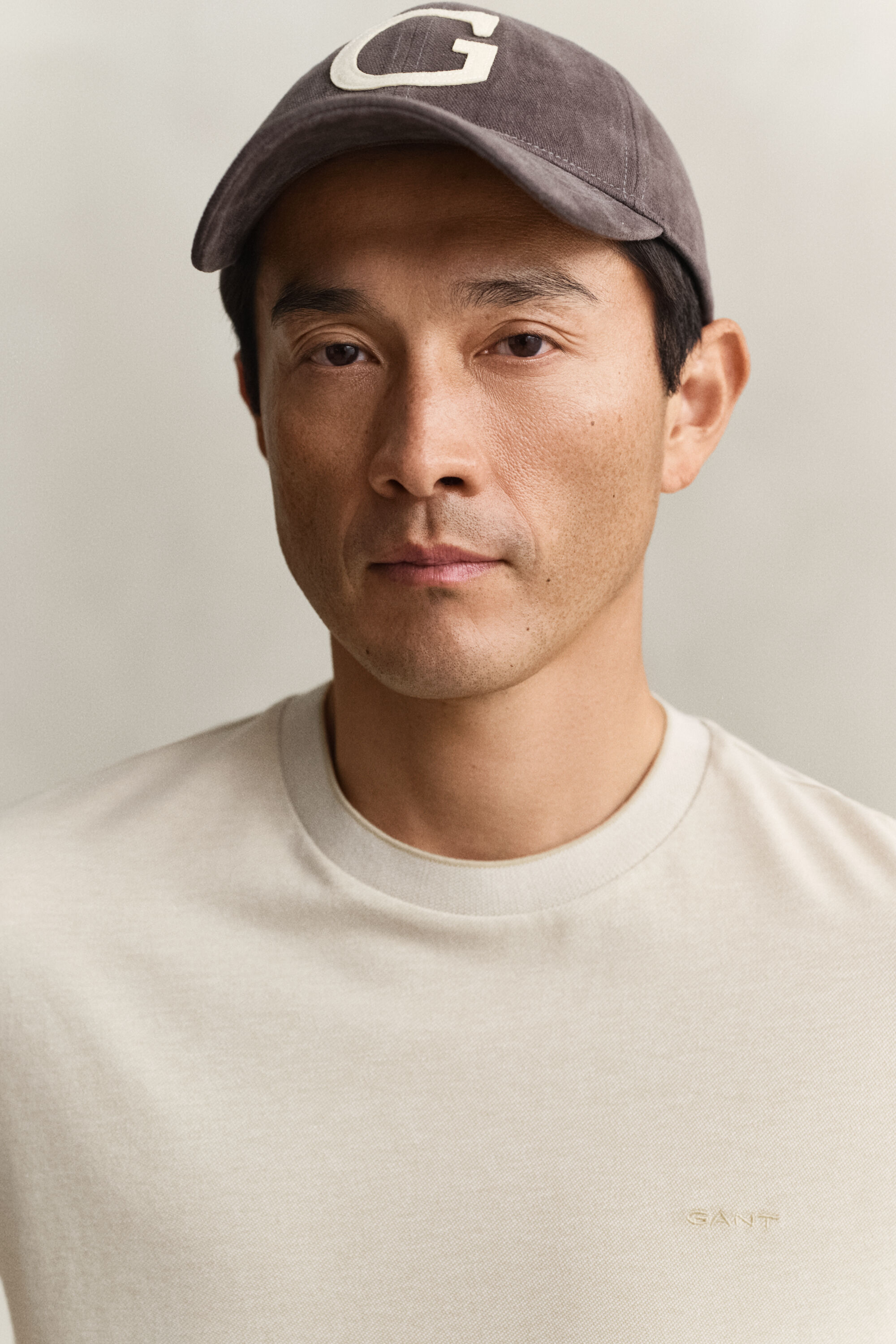 Camiseta de piqué en dos tonos