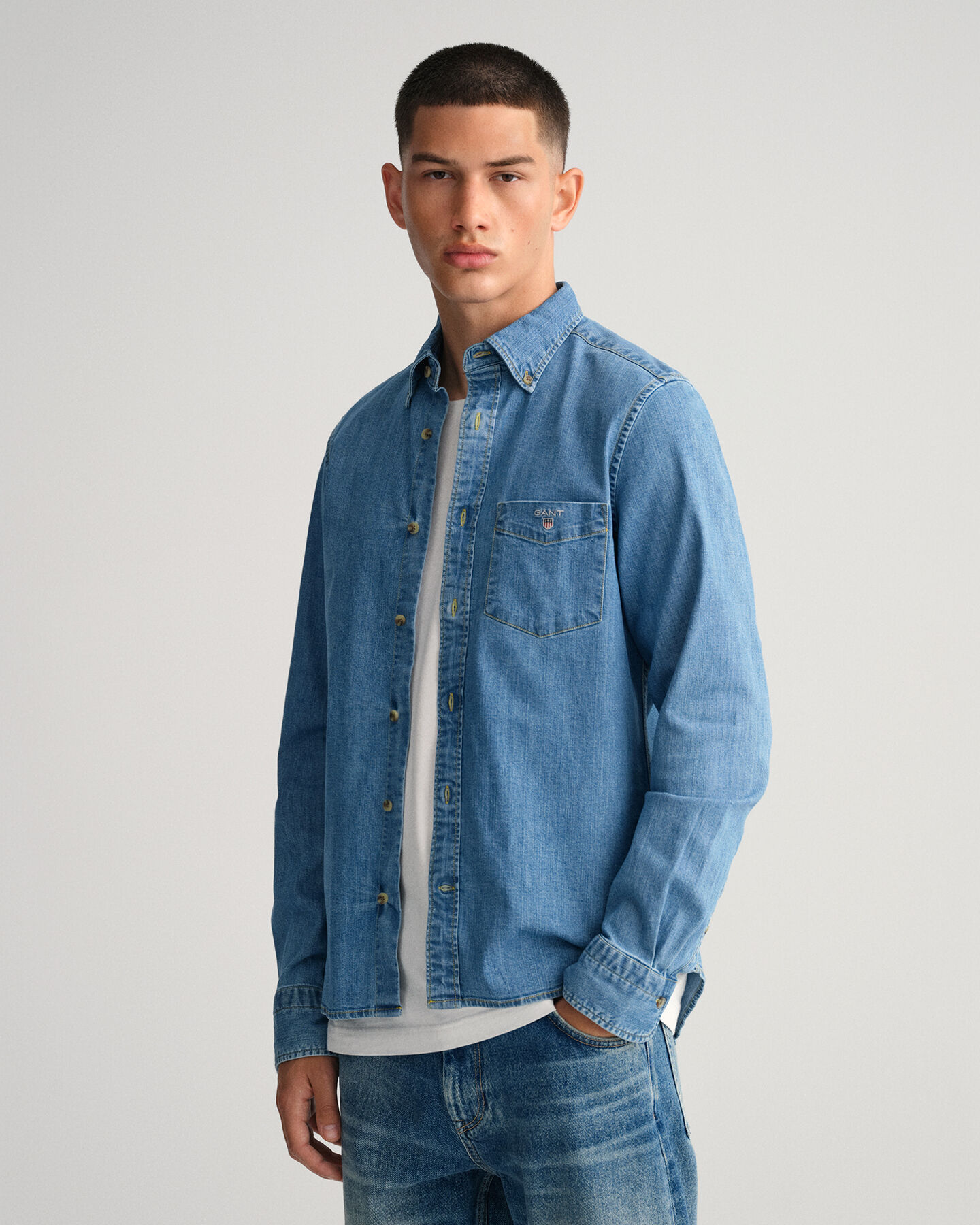 Camisa vaquera Slim Fit