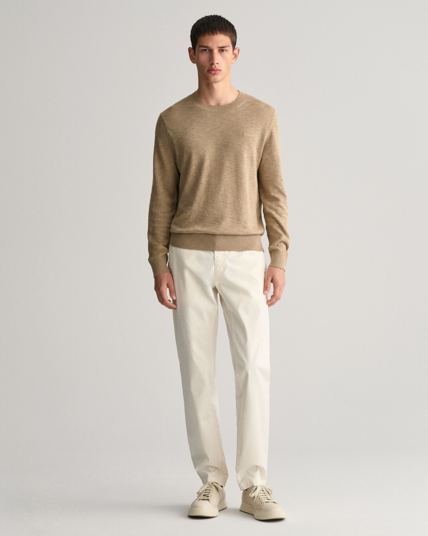 Lot De 2 Pantalons Mixtes Gant Pour Garçon 15 Ans - Couleurs Beige Et Bordeaux - Neuf Sans étiquettes