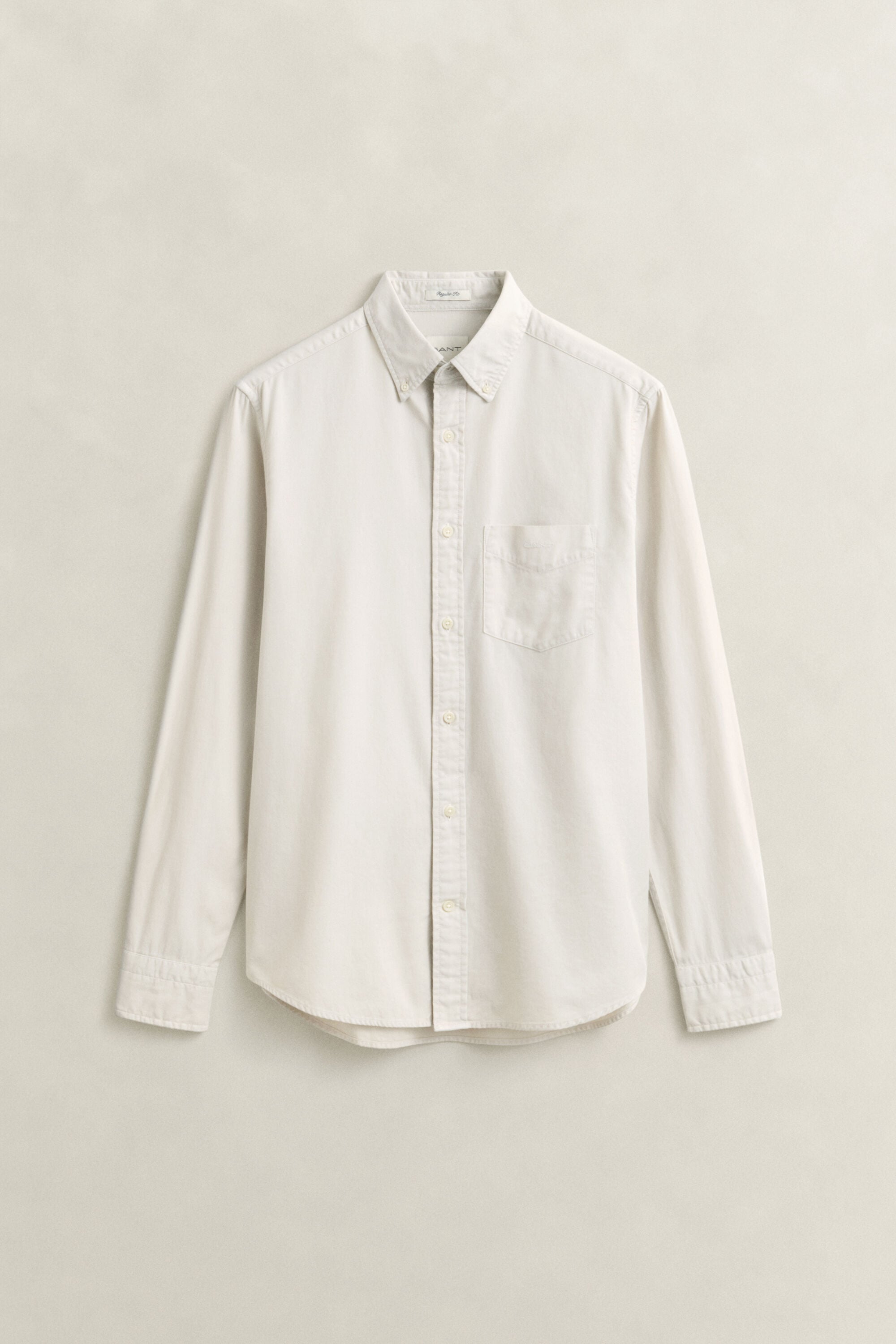 Camisa Regular Fit de sarga